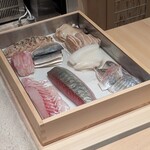 神田錦町 鮨たか晴 - 当日のネタ