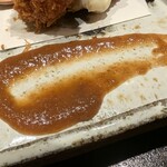 神田錦町 鮨たか晴 - 海老味噌のアメリケーヌソース