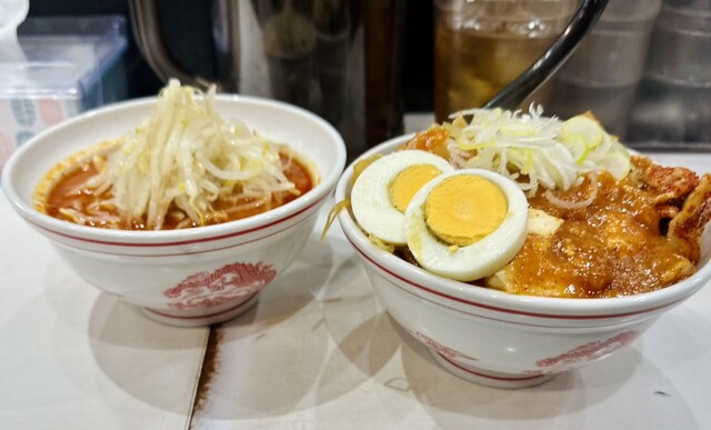 ◎半ラーメン＋半蒙古丼セット◎ 〜旨辛の極み〜』by ntk.com : 蒙古