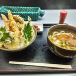 紀の国屋 - 天丼　1100円