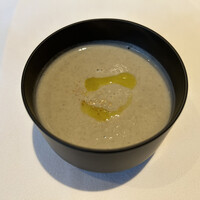 recte - 北海道・三野農園で採れた牛蒡のポタージュ