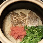 啝心 DAIA - 鯛と明太子の炊き込みご飯