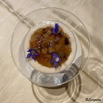 プチレストラン ブーケ・ド・フランス - 螺貝と北寄貝のジュレ掛け