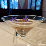 プチレストラン ブーケ・ド・フランス - 螺貝と北寄貝のジュレ掛け