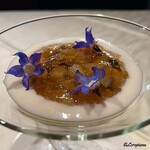 プチレストラン ブーケ・ド・フランス - 螺貝と北寄貝のジュレ掛け