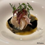 プチレストラン ブーケ・ド・フランス - 槍烏賊の帆立貝柱詰め