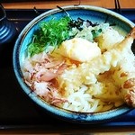 和食さと - ちく玉ぶっかけうどん961円