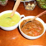 カレーのお替わり　白＆黒　