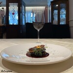 プチレストラン ブーケ・ド・フランス - Winemakers Notes by Andrew Peace Batch 108とあわびとフォアグラのロッシーニ