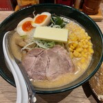 味八 - 味噌バターコーン＋味玉