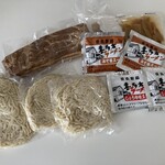 曽我製麺 - ラーメン4食分（しょうゆ、みそ）チャーシュー、メンマ付き