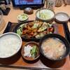 かつはな亭 - 鉄板ロースかつの黒酢あんかけ定食