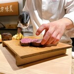 銀座 kappou ukai 肉匠 - 