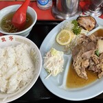 紅葉亭 - 日替りランチ600円　スタミナ焼