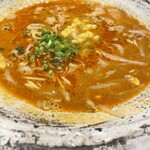 はすのうてな - まさかの担々麺w辛さも丁度よく、程よく〆