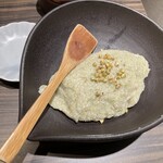 蕎麦 やすたけ - そばがき〜！