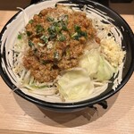 らーめん駒 - 担々二郎　ニンニク有り、野菜マシ