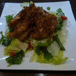 えん - 足赤海老のガーリック炒め