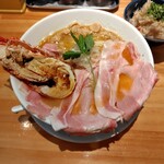 麺家 たけ田 - 伊勢海老付き伊勢海老の白湯そば