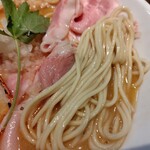 麺家 たけ田 - 麺の感じ