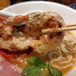 麺家 たけ田 - 伊勢海老！