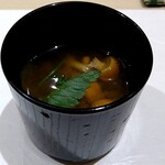 鮨つむぎ - 味噌汁