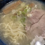 RAMEN KURAICHI - 塩ラーメンのアップ