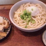 Kinunobebashi Udon Kenkyuusho - しょゆうどんに600円におかず1ッ＋200円