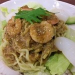 晴々飯店 - ビターで香ばしいソースが生野菜とも合う…！（2014夏）