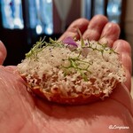 プチレストラン ブーケ・ド・フランス - 食べ応えのあるフィンガーフードのアミューズ