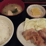 Sumibi Yakitori Tosaka - とりの唐揚げ定食