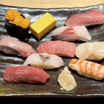 鮨 あらた - ランチ おまかせ握り特選