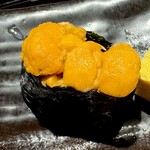 鮨 あらた - 雲丹  甘みあり美味しい( ´∀`)b