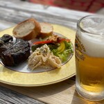 エッタ・ジャズ・カフェ - 一番搾りに合う！！美味そうでがんす！！