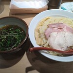中華そば たかばん - 醤油つけ麺 980円 大盛 100円