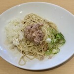 らーめん芝浜 - 生揚げ醤油低加水麺まぜそば