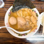 中華そば わた辺 - 塩ラーメンニボシ特製