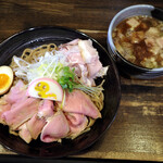 自己流ラーメン綿麺 - つけ麺 (並)2玉　８杯目