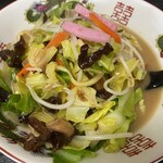 天草ちゃんぽん 千蘭 - チャンポン並。1050円