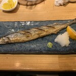 うみからそらへ - 生サンマ塩焼き
