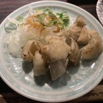 肉の雷橋 - ミノ塩焼き