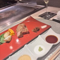 鉄板焼 ステーキ 北野坂 - 