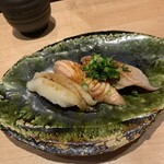 最魚の晩餐～寿司と牡蠣と日本酒の裏切り～ - 