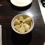 63ジンギスカン - 生にんにく　タレに加える