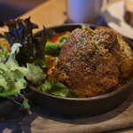 LATTE GRAPHIC - チキンパルメザン(パン付き)@税込1,518円