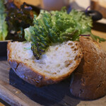 LATTE GRAPHIC - チキンパルメザン(パン付き)@税込1,518円