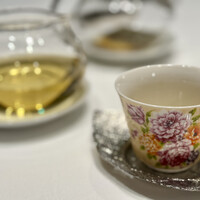 水綾閣 - 食前茶のジャスミンティー