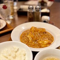正宗広東私房菜サワダ 梅田エスト店 - 大海老チリソースセット　1710円