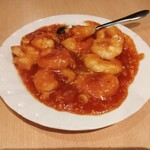 福満園 - エビチリソース煮♪