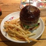 ハングリー ヘブン - ハングリーヘブンダブル(ポテト大盛り)